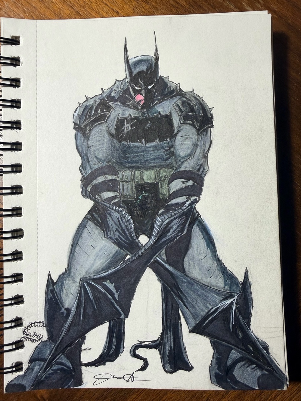 Absolute Batman - Original Full-Color Artwork by
Omar Alarcon